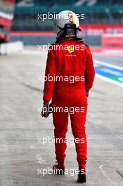 Sebastian Vettel (GER) Ferrari. 08.08.2020. Formula 1 World Championship, Rd 5, 70th Anniversary Grand Prix, Silverstone, England, Qualifying Day.