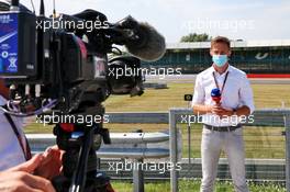 Jenson Button (GBR) Sky Sports F1 Presenter. 08.08.2020. Formula 1 World Championship, Rd 5, 70th Anniversary Grand Prix, Silverstone, England, Qualifying Day.