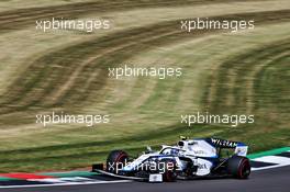 Nicholas Latifi (CDN) Williams Racing FW43. 08.08.2020. Formula 1 World Championship, Rd 5, 70th Anniversary Grand Prix, Silverstone, England, Qualifying Day.