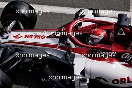 Kimi Raikkonen (FIN) Alfa Romeo Racing C39.                                08.08.2020. Formula 1 World Championship, Rd 5, 70th Anniversary Grand Prix, Silverstone, England, Qualifying Day.