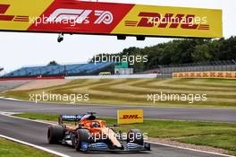 Carlos Sainz Jr (ESP) McLaren MCL35. 08.08.2020. Formula 1 World Championship, Rd 5, 70th Anniversary Grand Prix, Silverstone, England, Qualifying Day.