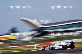 Nicholas Latifi (CDN) Williams Racing FW43.                                08.08.2020. Formula 1 World Championship, Rd 5, 70th Anniversary Grand Prix, Silverstone, England, Qualifying Day.