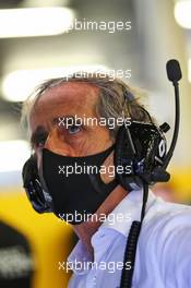 Alain Prost (FRA) Renault F1 Team Non-Executive Director. 08.08.2020. Formula 1 World Championship, Rd 5, 70th Anniversary Grand Prix, Silverstone, England, Qualifying Day.
