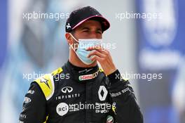 Daniel Ricciardo (AUS) Renault F1 Team. 08.08.2020. Formula 1 World Championship, Rd 5, 70th Anniversary Grand Prix, Silverstone, England, Qualifying Day.