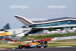 Carlos Sainz Jr (ESP) McLaren MCL35.                                08.08.2020. Formula 1 World Championship, Rd 5, 70th Anniversary Grand Prix, Silverstone, England, Qualifying Day.