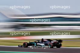 Lewis Hamilton (GBR) Mercedes AMG F1 W11.                                08.08.2020. Formula 1 World Championship, Rd 5, 70th Anniversary Grand Prix, Silverstone, England, Qualifying Day.