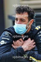 Daniel Ricciardo (AUS) Renault F1 Team. 09.08.2020. Formula 1 World Championship, Rd 5, 70th Anniversary Grand Prix, Silverstone, England, Race Day.