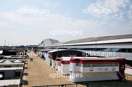 Paddock atmosphere. 09.08.2020. Formula 1 World Championship, Rd 5, 70th Anniversary Grand Prix, Silverstone, England, Race Day.