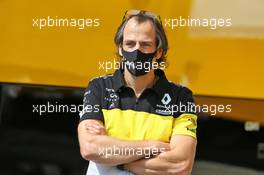 Ciaron Pilbeam (GBR) Renault F1 Team Chief Race Engineer. 09.08.2020. Formula 1 World Championship, Rd 5, 70th Anniversary Grand Prix, Silverstone, England, Race Day.