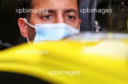 Daniel Ricciardo (AUS) Renault F1 Team RS20. 06.08.2020. Formula 1 World Championship, Rd 5, 70th Anniversary Grand Prix, Silverstone, England, Preparation Day.