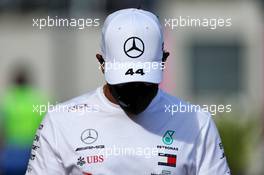 Lewis Hamilton (GBR) Mercedes AMG F1. 06.08.2020. Formula 1 World Championship, Rd 5, 70th Anniversary Grand Prix, Silverstone, England, Preparation Day.