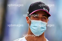 Daniel Ricciardo (AUS) Renault F1 Team. 06.08.2020. Formula 1 World Championship, Rd 5, 70th Anniversary Grand Prix, Silverstone, England, Preparation Day.