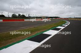 The curb at Chapel corner has been extended to help stop the drivers cutting the corner on the exit of Becketts. 06.08.2020. Formula 1 World Championship, Rd 5, 70th Anniversary Grand Prix, Silverstone, England, Preparation Day.