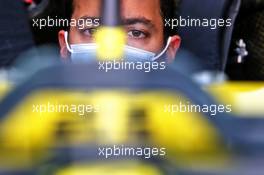 Daniel Ricciardo (AUS) Renault F1 Team RS20. 06.08.2020. Formula 1 World Championship, Rd 5, 70th Anniversary Grand Prix, Silverstone, England, Preparation Day.