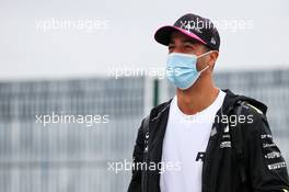 Daniel Ricciardo (AUS) Renault F1 Team. 06.08.2020. Formula 1 World Championship, Rd 5, 70th Anniversary Grand Prix, Silverstone, England, Preparation Day.