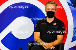 Kevin Magnussen (DEN) Haas F1 Team in the FIA Press Conference. 06.08.2020. Formula 1 World Championship, Rd 5, 70th Anniversary Grand Prix, Silverstone, England, Preparation Day.