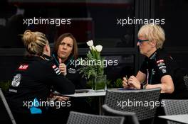 (L to R): Amanda McReynolds (GBR) Williams Racing Head of Partner Management and Events with Claire Williams (GBR) Williams Racing Deputy Team Principal and Annie Bradshaw (GBR) Williams Racing Press Officer. 13.03.2020. Formula 1 World Championship, Rd 1, Australian Grand Prix, Albert Park, Melbourne, Australia, Practice Day.