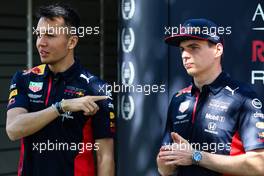 Alexander Albon (THA), Red Bull Racing and Max Verstappen (NLD), Red Bull Racing  12.03.2020. Formula 1 World Championship, Rd 1, Australian Grand Prix, Albert Park, Melbourne, Australia, Preparation Day.