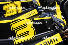 Renault F1 Team RS20 engine covers. 12.03.2020. Formula 1 World Championship, Rd 1, Australian Grand Prix, Albert Park, Melbourne, Australia, Preparation Day.