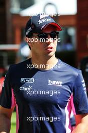 Sergio Perez (MEX) Racing Point F1 Team. 12.03.2020. Formula 1 World Championship, Rd 1, Australian Grand Prix, Albert Park, Melbourne, Australia, Preparation Day.