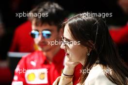 Charlotte Sine (MON) girlfriend of Charles Leclerc (MON) Ferrari. 12.03.2020. Formula 1 World Championship, Rd 1, Australian Grand Prix, Albert Park, Melbourne, Australia, Preparation Day.