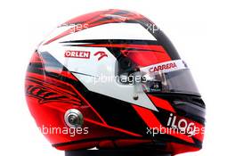 The helmet of Kimi Raikkonen (FIN) Alfa Romeo Racing. 12.03.2020. Formula 1 World Championship, Rd 1, Australian Grand Prix, Albert Park, Melbourne, Australia, Preparation Day.