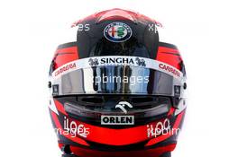 The helmet of Kimi Raikkonen (FIN) Alfa Romeo Racing. 12.03.2020. Formula 1 World Championship, Rd 1, Australian Grand Prix, Albert Park, Melbourne, Australia, Preparation Day.