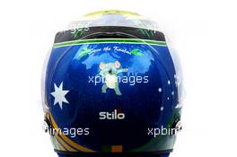 The Australian GP helmet of Valtteri Bottas (FIN) Mercedes AMG F1.  12.03.2020. Formula 1 World Championship, Rd 1, Australian Grand Prix, Albert Park, Melbourne, Australia, Preparation Day.