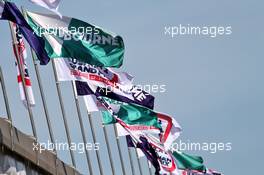 Circuit atmosphere - flags. 12.03.2020. Formula 1 World Championship, Rd 1, Australian Grand Prix, Albert Park, Melbourne, Australia, Preparation Day.