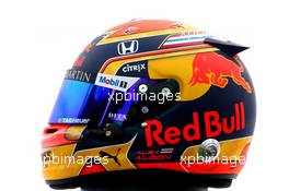 The helmet of Alexander Albon (THA) Red Bull Racing. 12.03.2020. Formula 1 World Championship, Rd 1, Australian Grand Prix, Albert Park, Melbourne, Australia, Preparation Day.