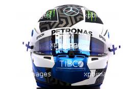 The helmet of Valtteri Bottas (FIN) Mercedes AMG F1. 12.03.2020. Formula 1 World Championship, Rd 1, Australian Grand Prix, Albert Park, Melbourne, Australia, Preparation Day.