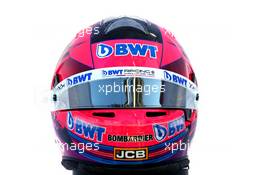 The helmet of Sergio Perez (MEX) Racing Point F1 Team. 12.03.2020. Formula 1 World Championship, Rd 1, Australian Grand Prix, Albert Park, Melbourne, Australia, Preparation Day.