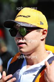 Lando Norris (GBR) McLaren. 12.03.2020. Formula 1 World Championship, Rd 1, Australian Grand Prix, Albert Park, Melbourne, Australia, Preparation Day.