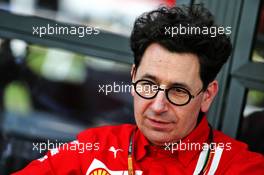 Mattia Binotto (ITA) Ferrari Team Principal. 12.03.2020. Formula 1 World Championship, Rd 1, Australian Grand Prix, Albert Park, Melbourne, Australia, Preparation Day.