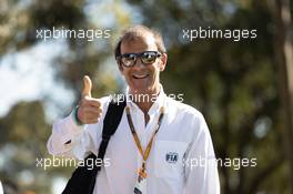 Emanuele Pirro (ITA) FIA Steward. 12.03.2020. Formula 1 World Championship, Rd 1, Australian Grand Prix, Albert Park, Melbourne, Australia, Preparation Day.