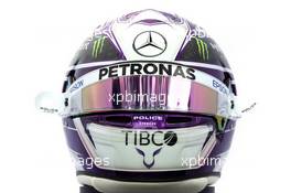 The helmet of Lewis Hamilton (GBR) Mercedes AMG F1. 12.03.2020. Formula 1 World Championship, Rd 1, Australian Grand Prix, Albert Park, Melbourne, Australia, Preparation Day.