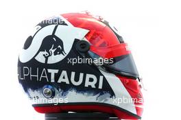 The helmet of Daniil Kvyat (RUS) AlphaTauri. 12.03.2020. Formula 1 World Championship, Rd 1, Australian Grand Prix, Albert Park, Melbourne, Australia, Preparation Day.