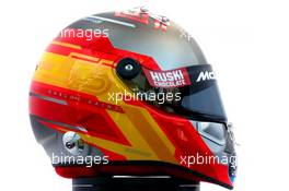 The helmet of Carlos Sainz Jr (ESP) McLaren. 12.03.2020. Formula 1 World Championship, Rd 1, Australian Grand Prix, Albert Park, Melbourne, Australia, Preparation Day.