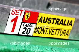 Circuit atmosphere - Ferrari freight. 11.03.2020. Formula 1 World Championship, Rd 1, Australian Grand Prix, Albert Park, Melbourne, Australia, Preparation Day.