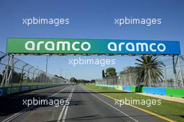 Formula 1 has today announced a new long-term Global Sponsorship deal with Saudi Aramco, the worldâ€™s leading integrated energy and chemicals company. 11.03.2020. Formula 1 World Championship, Rd 1, Australian 0rand Prix, Albert Park, Melbourne, Australia, Preparation Day.