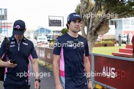 Lance Stroll (CDN) Racing Point F1 Team. 11.03.2020. Formula 1 World Championship, Rd 1, Australian Grand Prix, Albert Park, Melbourne, Australia, Preparation Day.