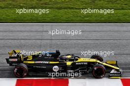 Daniel Ricciardo (AUS) Renault F1 Team RS20. 03.07.2020. Formula 1 World Championship, Rd 1, Austrian Grand Prix, Spielberg, Austria, Practice Day.