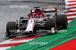 Kimi Raikkonen (FIN) Alfa Romeo Racing C39. 03.07.2020. Formula 1 World Championship, Rd 1, Austrian Grand Prix, Spielberg, Austria, Practice Day.