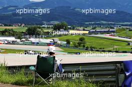 Valtteri Bottas (FIN) Mercedes AMG F1 W11 - Circuit atmosphere. 03.07.2020. Formula 1 World Championship, Rd 1, Austrian Grand Prix, Spielberg, Austria, Practice Day.