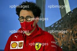 Mattia Binotto (ITA) Ferrari Team Principal in the FIA Press Conference. 03.07.2020. Formula 1 World Championship, Rd 1, Austrian Grand Prix, Spielberg, Austria, Practice Day.