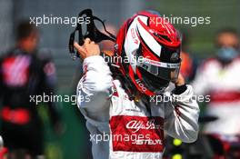 Kimi Raikkonen (FIN) Alfa Romeo Racing on the grid. 05.07.2020. Formula 1 World Championship, Rd 1, Austrian Grand Prix, Spielberg, Austria, Race Day.