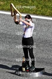 McLaren staff on the podium. 05.07.2020. Formula 1 World Championship, Rd 1, Austrian Grand Prix, Spielberg, Austria, Race Day.