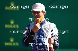 Lando Norris (GBR) McLaren celebrates his third position on the podium. 05.07.2020. Formula 1 World Championship, Rd 1, Austrian Grand Prix, Spielberg, Austria, Race Day.