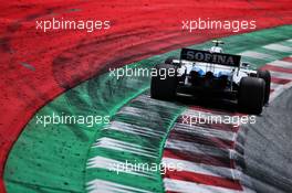 Nicholas Latifi (CDN) Williams Racing FW43. 04.07.2020. Formula 1 World Championship, Rd 1, Austrian Grand Prix, Spielberg, Austria, Qualifying Day.