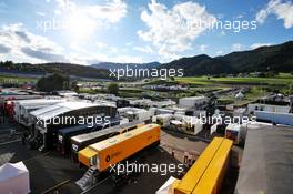 Renault F1 Team - Paddock atmosphere. 04.07.2020. Formula 1 World Championship, Rd 1, Austrian Grand Prix, Spielberg, Austria, Qualifying Day.